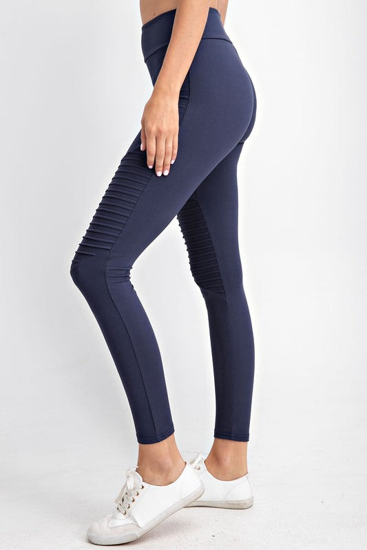 Butter Soft High Waist Moto Leggings