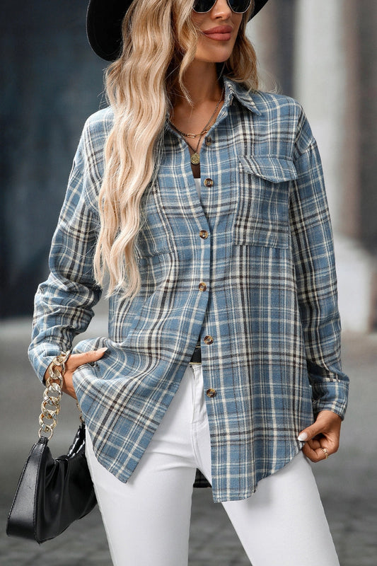 Ada Plaid Button Down Shirt