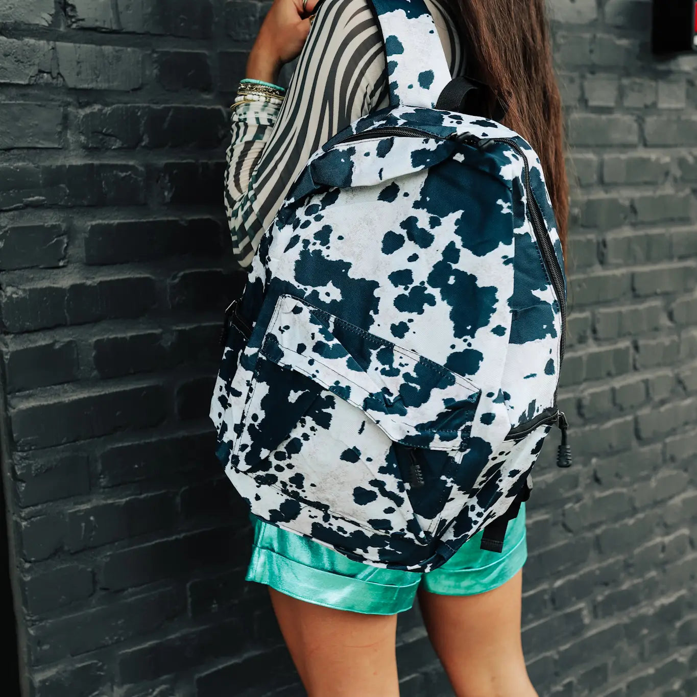 Cowhide Backpack
