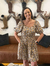 Daela Floral Lined Dress