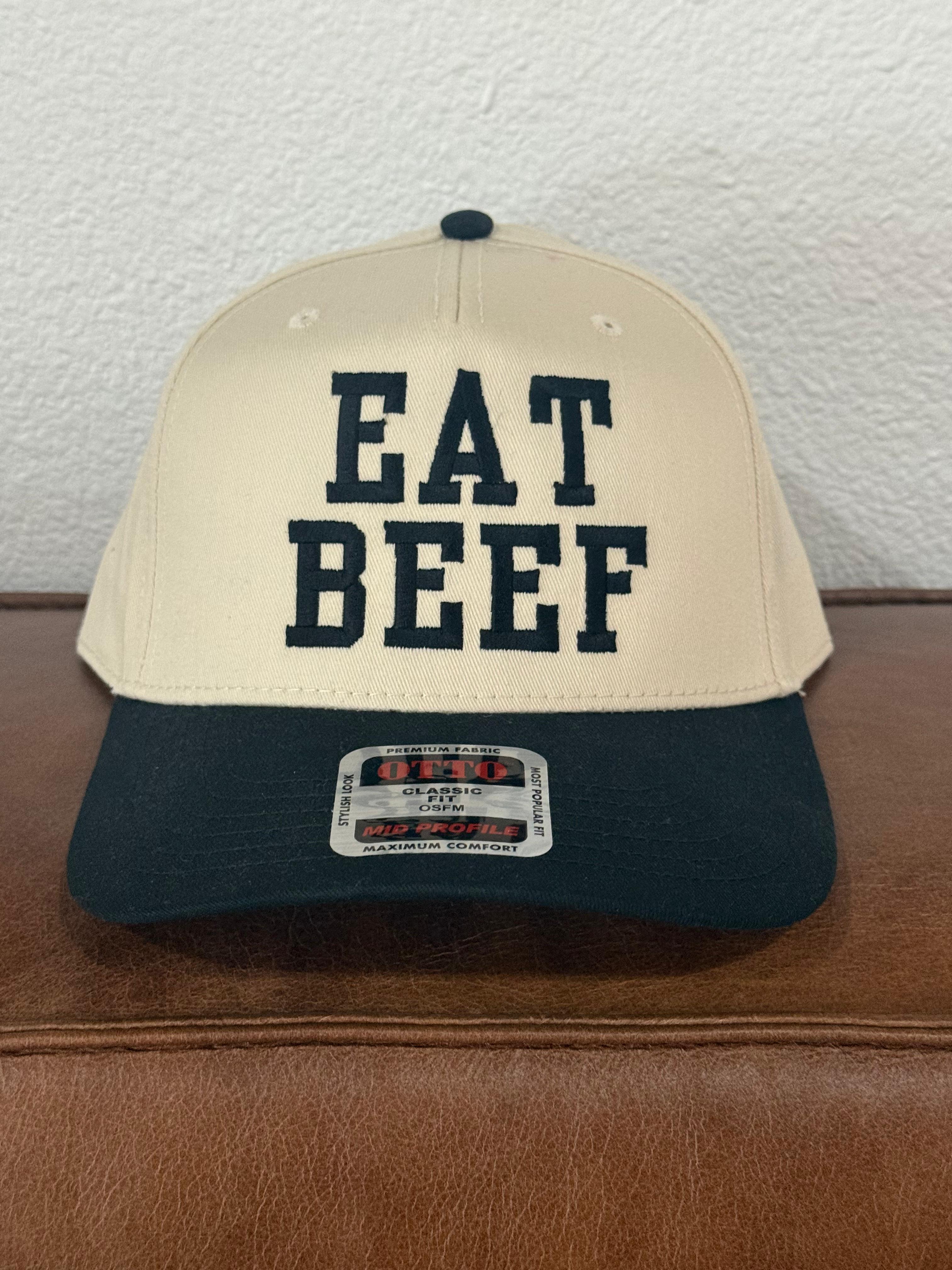 Eat Beef Ballcap