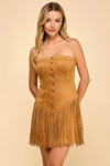 Vana Suede Dress