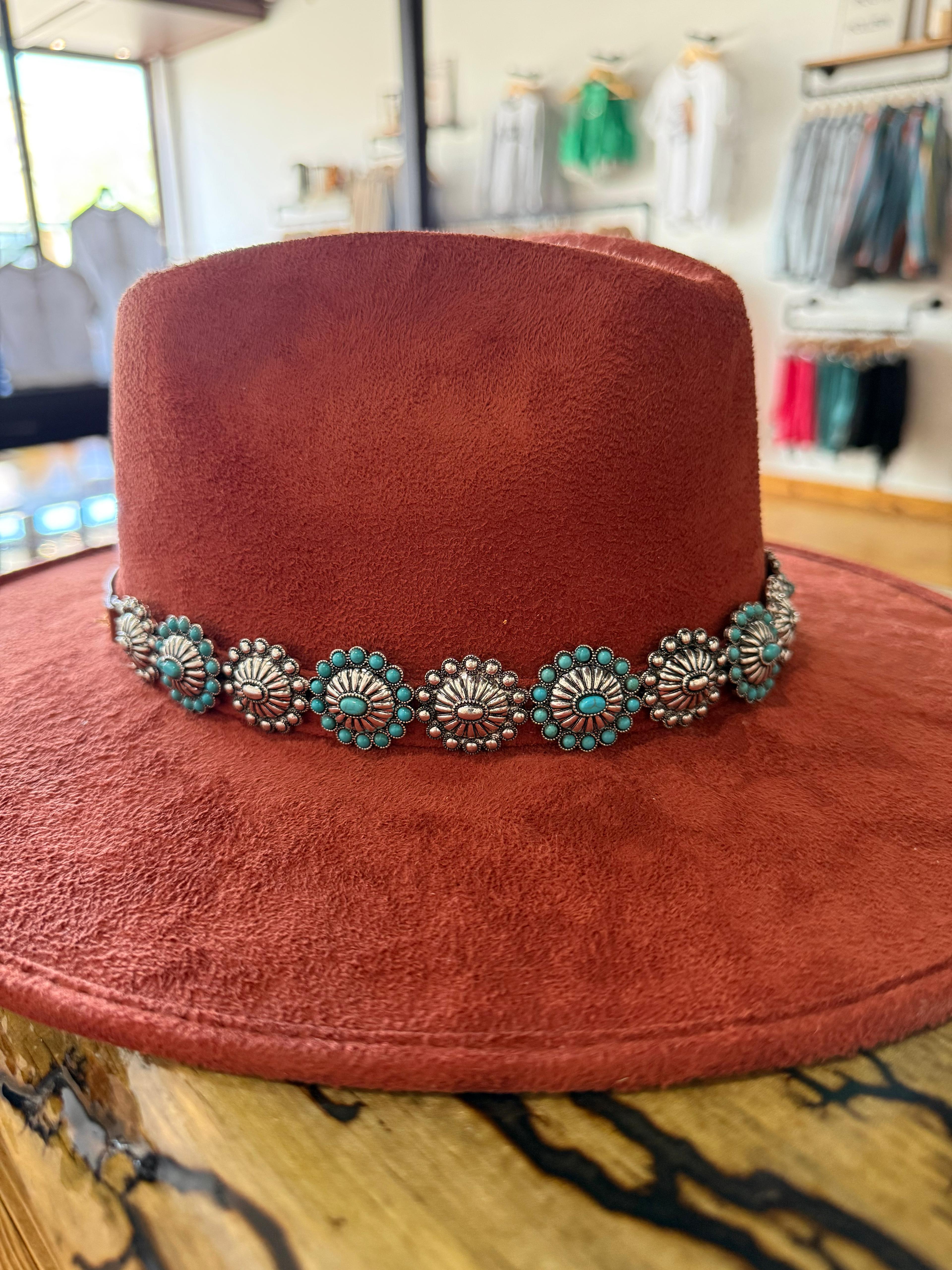 Concho Hat Band