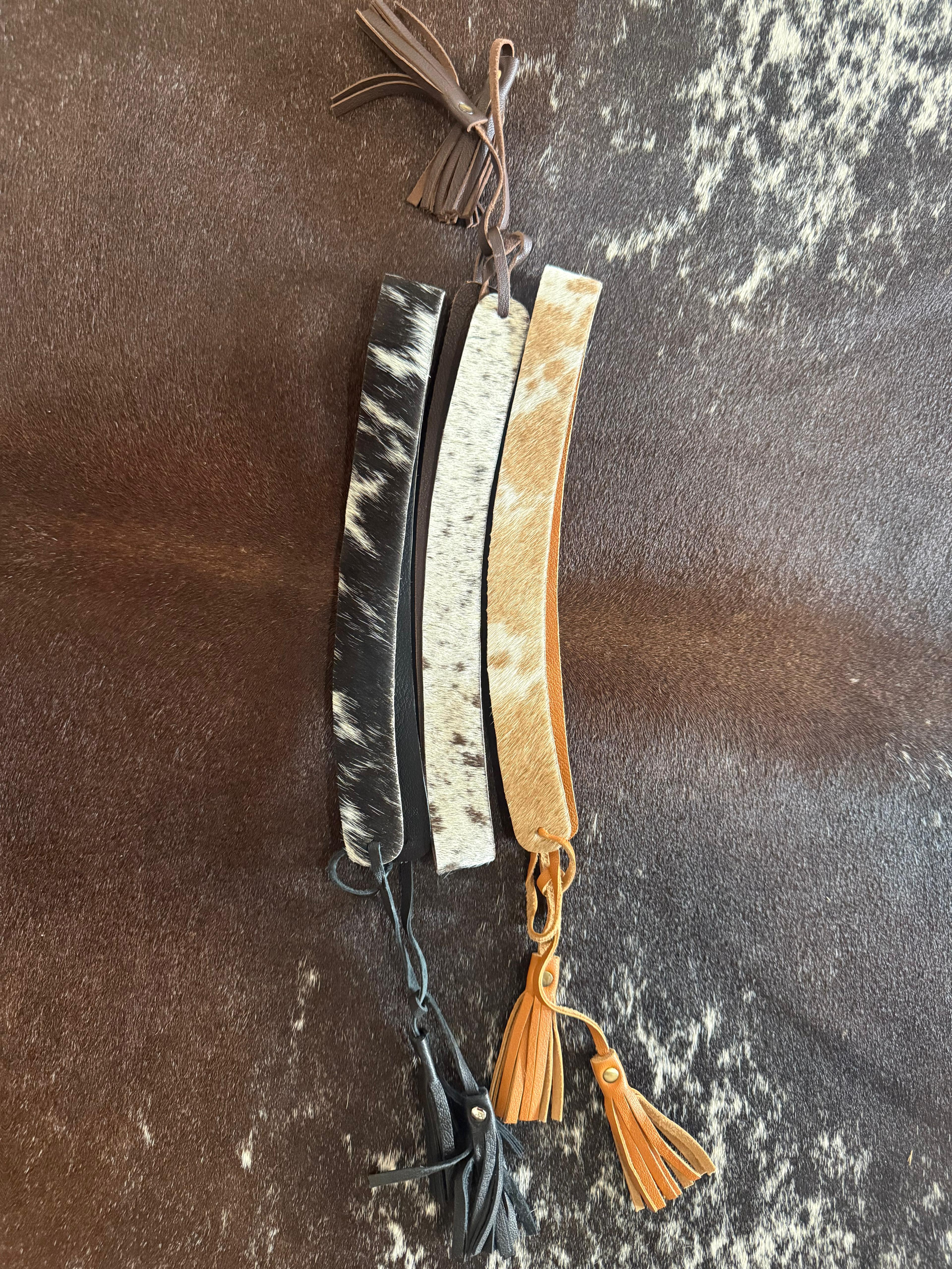 Baker Cowhide Hat Band