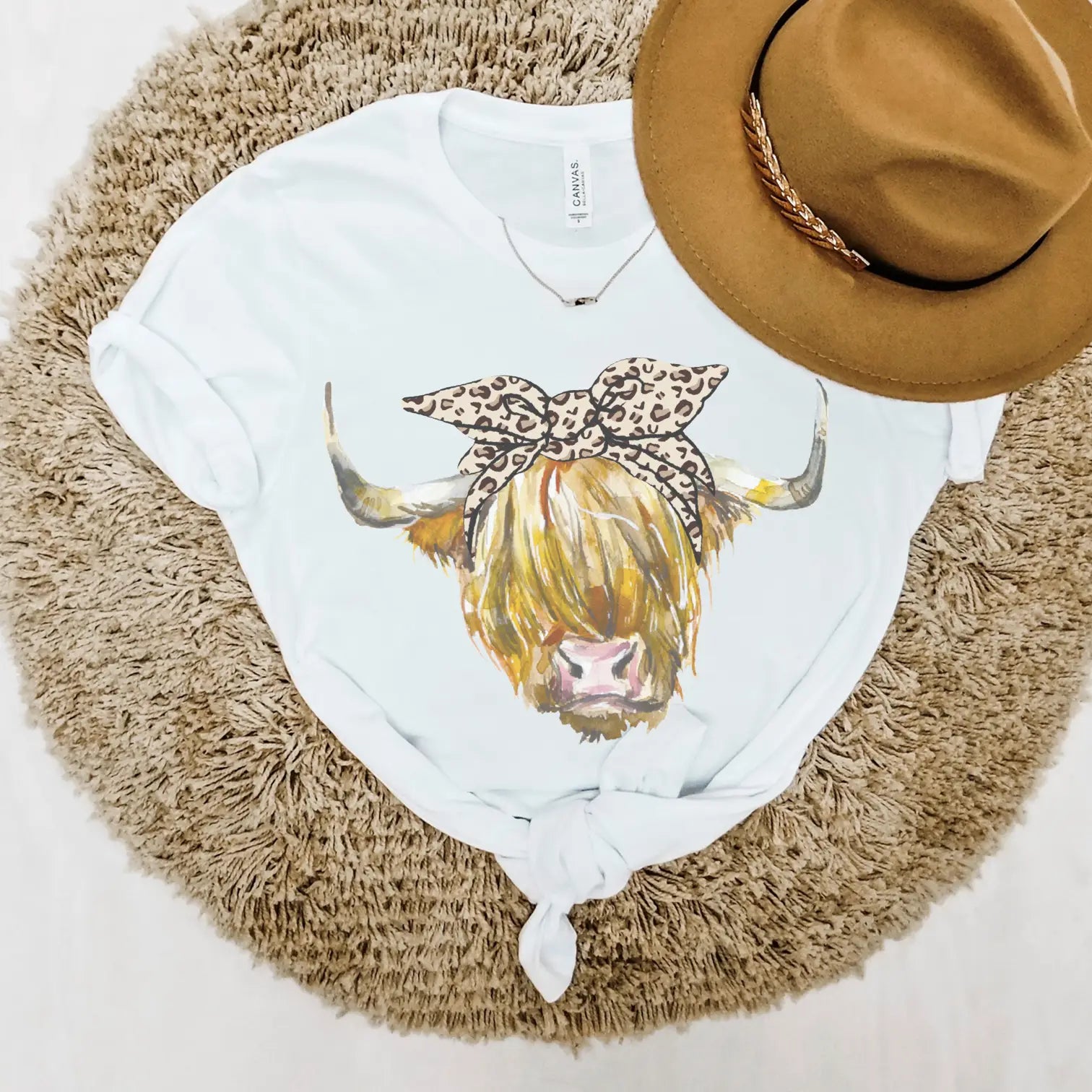 Highland Cow Tee