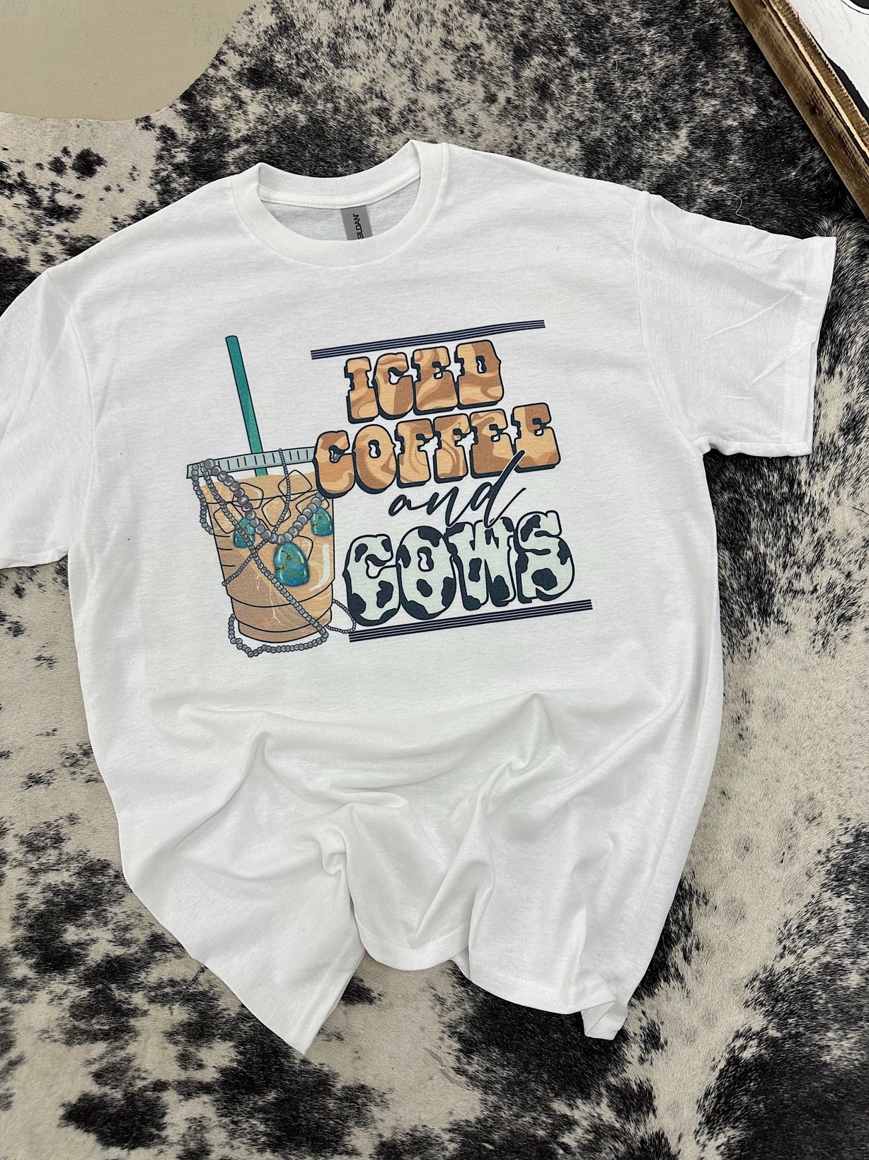 Coffee + Cows Tee