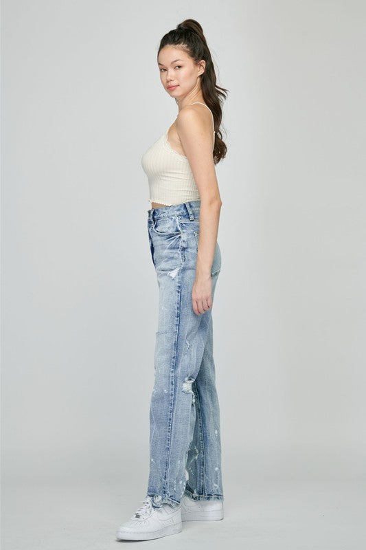 Lydia Super High Rise Dad Jean