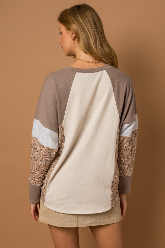 Nina Animal Print Top