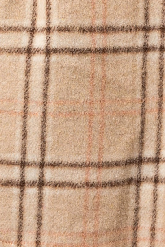 Petra Oversized Plaid Shacket