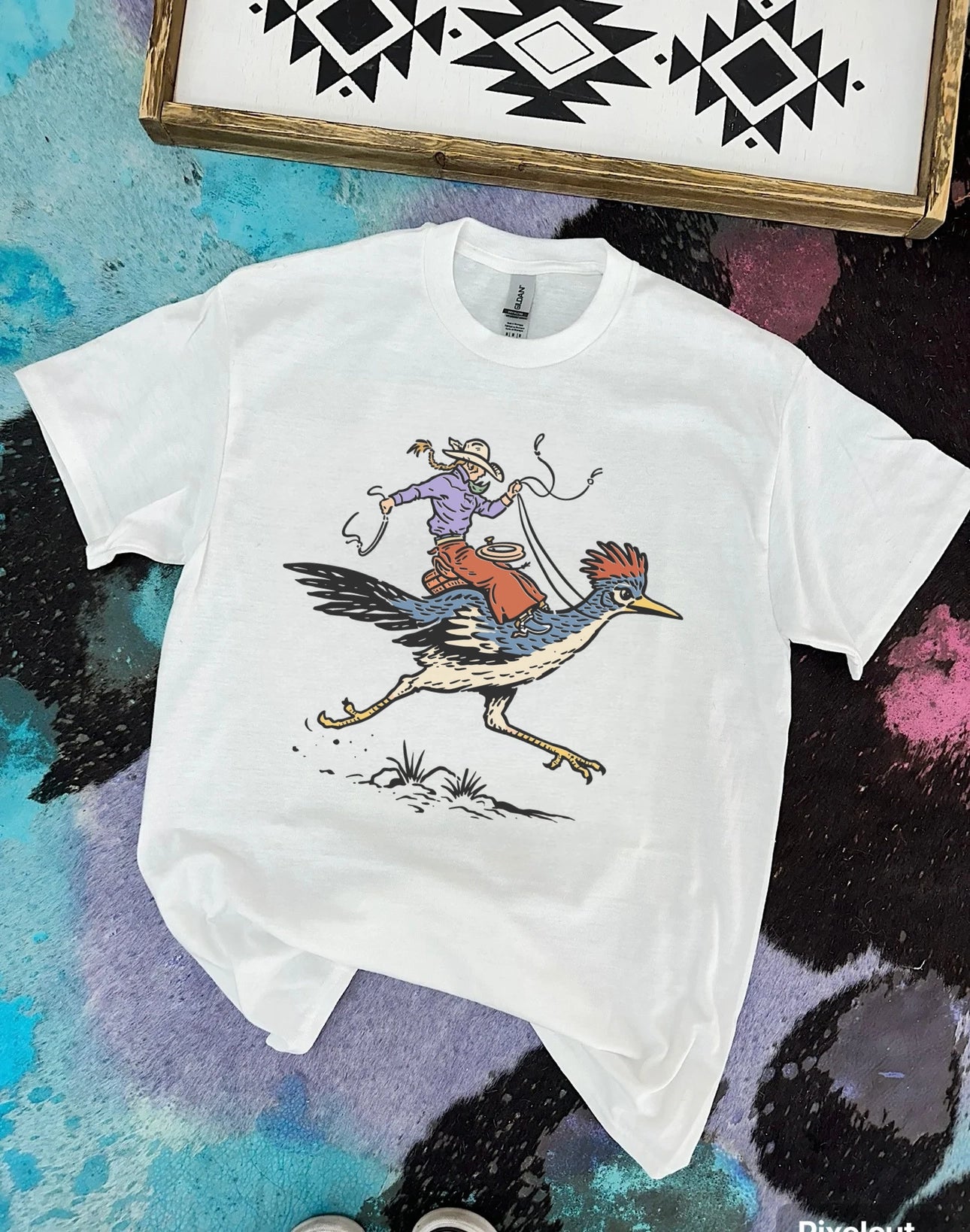 Cowgirl Roadrunner Tee
