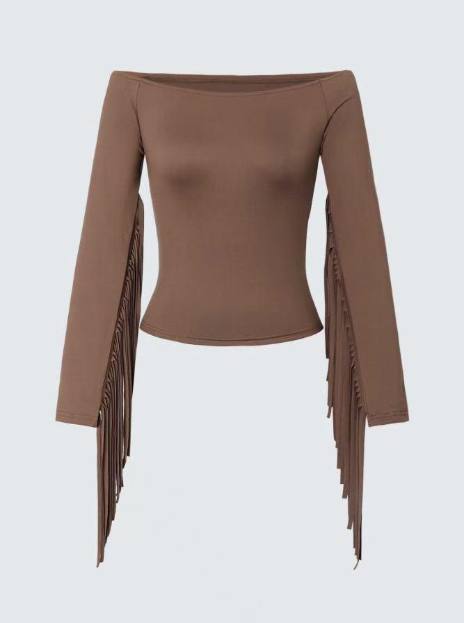 Sasha Fringe Top