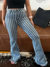 Vaeda Striped Jeans