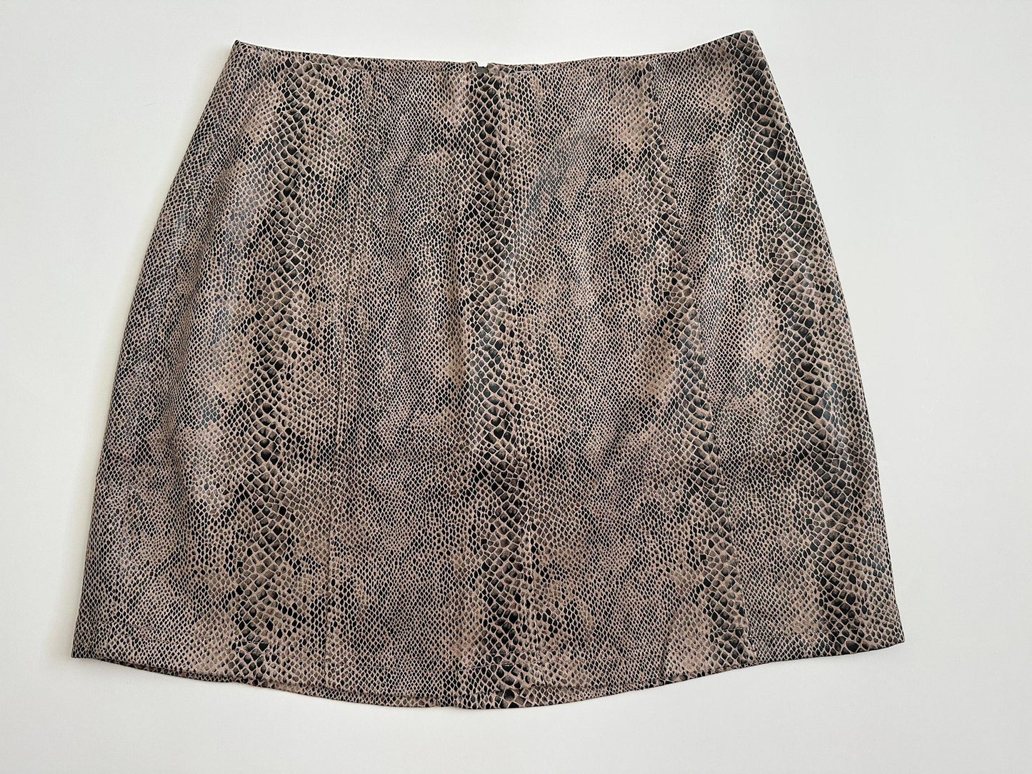 Yvette Snake Print Skirt