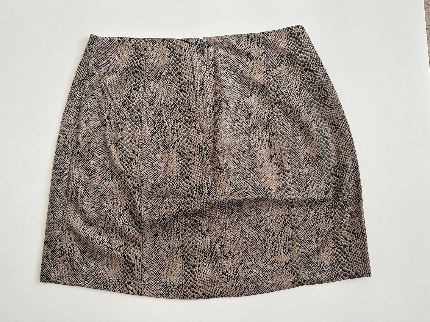 Yvette Snake Print Skirt