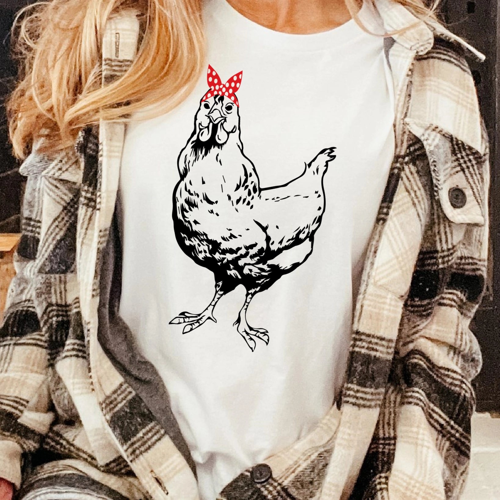 Bandana Chicken T-Shirt