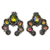 Crystal Squash Blossom Earrings