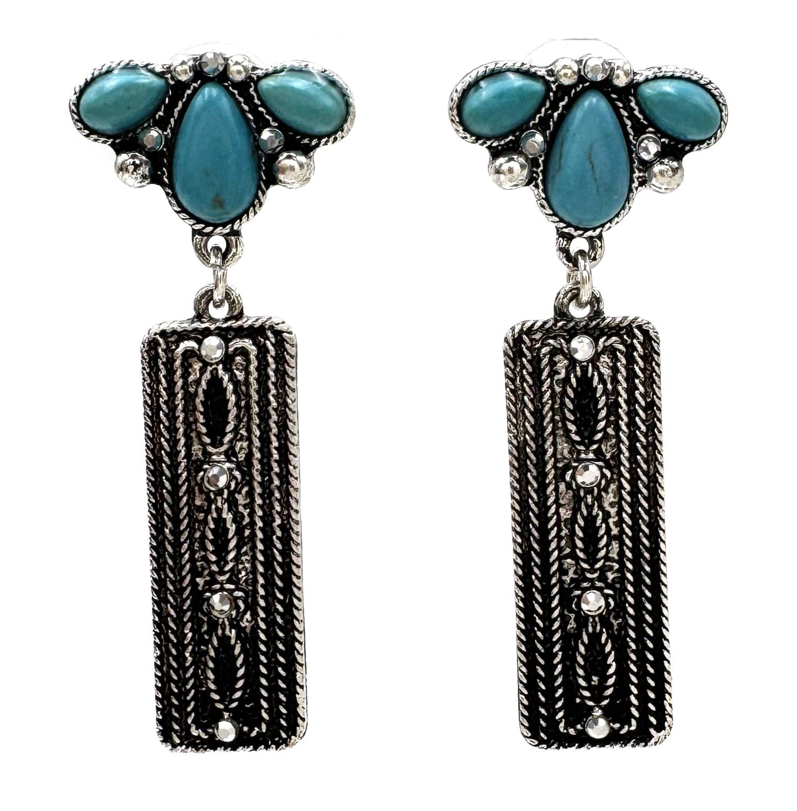 Boot Stitch Earrings