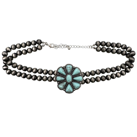 Western Flower Choker