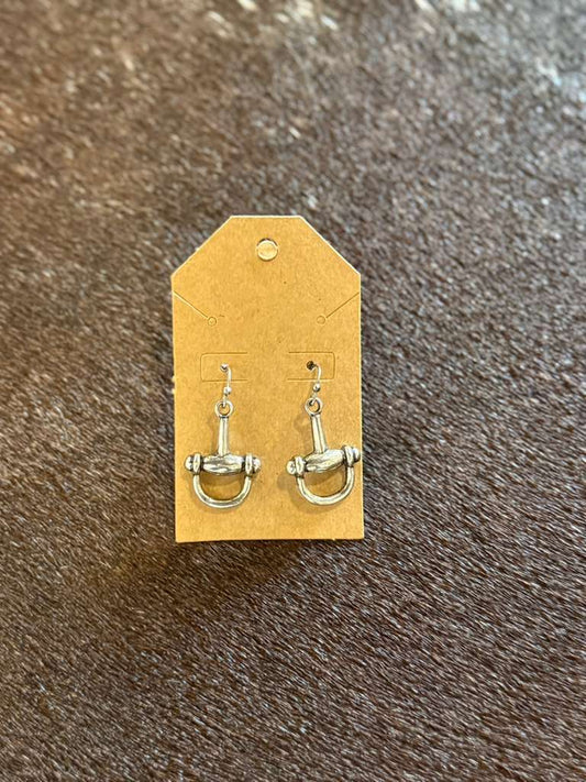 Horse Bit Dangle Earrings