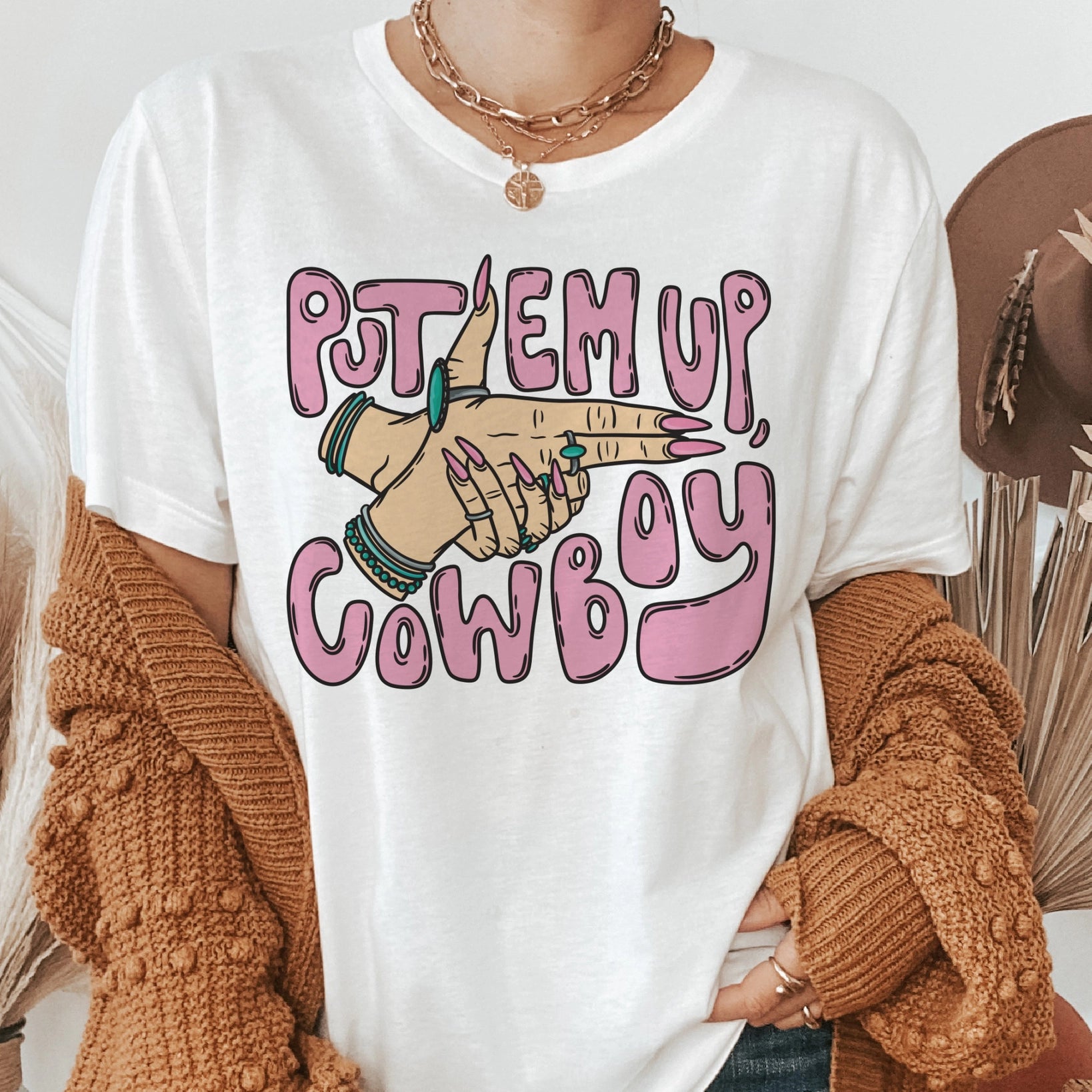 Put 'Em Up Cowboy T-Shirt